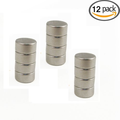 (12-Pack) Rare Earth Magnets | Extra Hold Neodymium Magnet On Sale