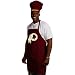 NFL Washington Redskins Chef Hat and Apron Set