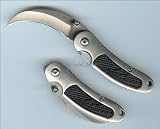  : Mini Eagle Hawk - Taschenmesser - Messer von Haller mit gebogener Klinge - Hippe - NEU
