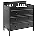 DaVinci Jayden 3-Drawer Changer Dresser in Ebony, Greenguard Gold Certified