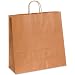 Aviditi BGS109W Paper Shopping Bag, 16" Length x 6" Width x 15-3/4" Height, White (Case of 200)