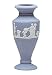 Wedgwood Blue Jasper Fluted Vase