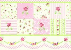 Kidsline Vintage Floral Wall Border - 30'