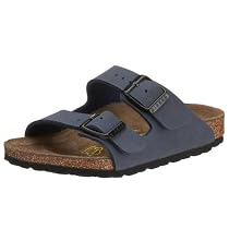Birkenstock Slipper ''Arizona'' aus Birko-Flor in rosa mit schmalem Fussbett