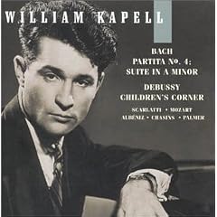 Bach Partita No. 4; Suite in A minor; Debussy Childrens Corner by Isaac Albeniz, Johann Sebastian Bach, Abram Chasins, Claude Debussy, and Wolfgang Amadeus Mozart