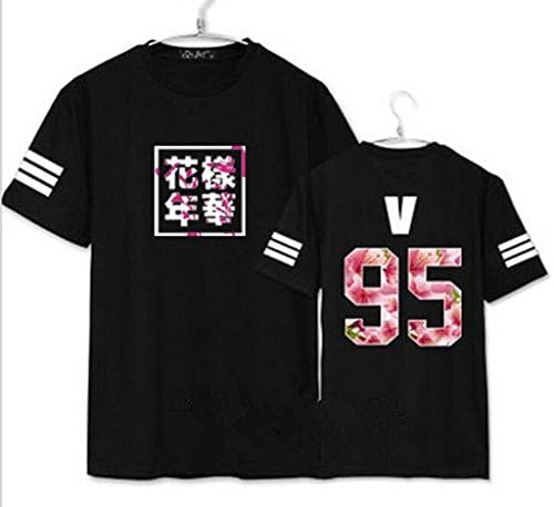 Kpop BTS Tee EPILOGUE young forever Bangtan Boys Black Shirts JUNG KOOK V Support T-Shirts