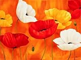 Festa di Papaveri Subject Art Poster Print by M. G. Luffarelli, 32x24