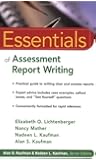 Essentials of Assessment Report Writing