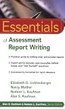 Essentials of Assessment Report Writing (Essentials of Psychological Assessment)