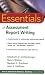 Essentials of Assessment Report Writing (Essentials of Psychological Assessment)