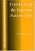 Books : Transforming the European Nation-State (SAGE Politics Texts series)