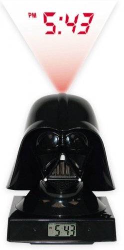 Star Wars Merchandise - Darth Vader LED Alarm Clock (Size: 5