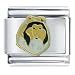 Collie Dog White Italian Charms