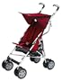 Capri Stroller - Red Tech
