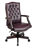 Traditional Executive Chair with Padded Arms
