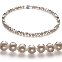 PearlsOnly Bliss White 6-7mm A Freshwater Pearl Necklace 18 inch