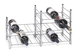 Zack 20543 ALDO bottle rackbasic 3 bottles 11.43x9.65x 3.74 inch Stainless Steel