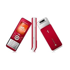 Sony Ericsson W580i Walkman Velvet Red (unlocked)