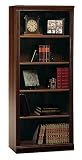 Bush(R) Traditional Bookcase, 71 1/2in.H x 30in.W x 12 1/2in.D, Walnut