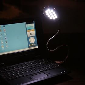 USB 13 LED Flexible Light Lamp for Laptop PC Notebook