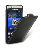 Xperia arc(SO-01C)用本革ケース(Jacka type/LC柄)