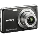 Sony Cybershot DSC-W220 12.1MP Digital Camera with 4x Optical Zoom with Super Steady Shot Image Stabilization (Black)