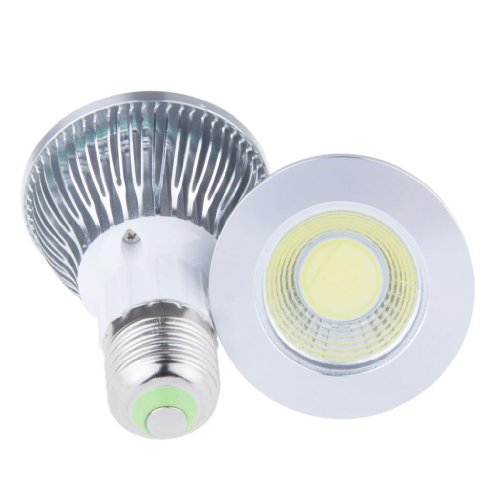 Lemonbest Pack of 2 pcs High Power 9W E27 Base COB PAR20 LED Flood Down Light Ceiling Spotlight, Cool White