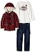Nannette Boys 2-7 3 Piece Jacket Set