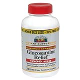 21st Century Dietary Supplement Glucosamine Relief, 1000 mg, Maximum Strength, Tablets, Value Size , 240 caplets