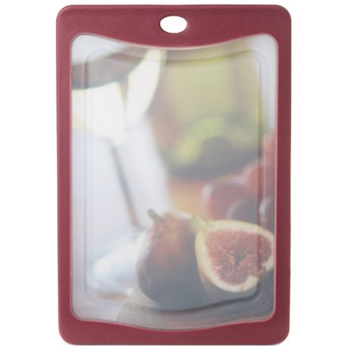 Outset 8 by 5-1/2-Inch Bar Board, Wine and Cheese Graphic