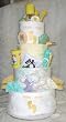4 Tier Pitter Patter Baby Diaper Cake