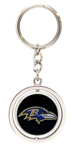 Baltimore Ravens - NFL Spinning Logo Keychain