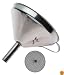 Norpro 5 1/2-Inch Stainless Steel Funnel with Detachable Strainer