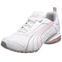 PUMA Women's Cell Inertia Running Shoe,White/Pink Lady,8.5 B