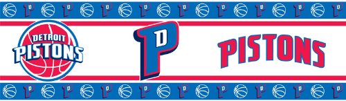 Detroit Pistons Wallpaper Border by Sportscoverage