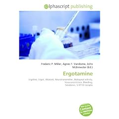 Ergotamine: Ergoline, Ergot, Alkaloid, Neurotransmitter, Biological activity, Vasoconstriction, Bleeding, Serotonin, 5-HT1D recepto