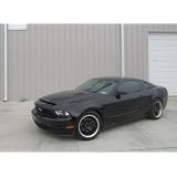 2010 2011 2012 Ford Mustang Black Mamba II Ram Air Hood for GT & V6 by BMC Air Filter