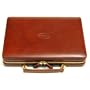 Backgammon Travel Leather Rust