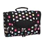 11.5" Waterproof Deluxe Toiletry Bag Color: Polka Dot