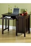 Mission-style Computer Desk With Door