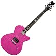 Debutante Rock Candy Guitar, Atomic Pink
