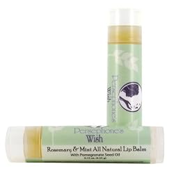 Persephone's Wish Rosemary & Mint All Natural Lip Balm
