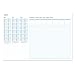 Herlitz 10621498 Schreibunterlage Papier 11/12/13 50Blatt 59x40cm 2 farbig bedruckt