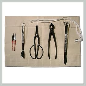 Joebonsai Advanced Kit - 5 Piece Set w/Canvas Tool Wrap