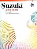 Suzuki Piano School International Edition Piano Book and CD - Volume 2