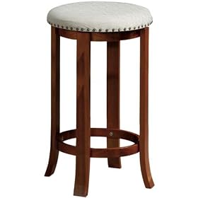 Click here to buy 30 Backless Bar Stool Natural Textrd Oak by Home Decorators Collection.