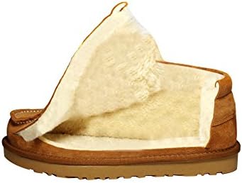 Rock Me Men's Thicken Warm Ankle Snow Boot(chestnut,9.5)