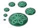 Frisbee mit 6 Knicklichtern 5x200 mm