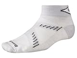 SmartWool PhD Running Ultra Light Mini Sock Silver/White, XL : image