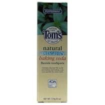 Toms Natural Toothpaste Fluoride 177 mlPeppermint & Baking Soda